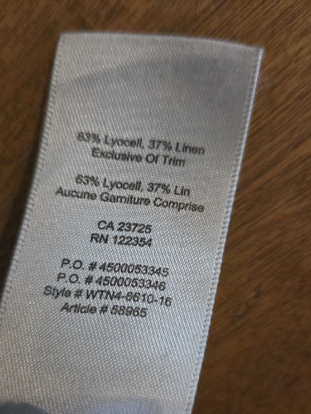 Wilfred Linen Wide-Leg Dress Pants - Picture 6 of 9